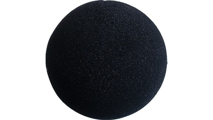 10cm Regular Sponge Ball (black) | Magic by Gosh (1 piece)