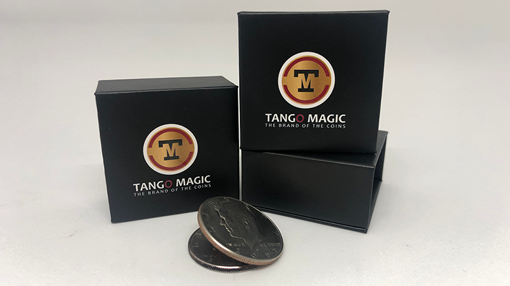 Expanded Shell Coin, Half Dollar Magnetic (D0159) | Tango magic