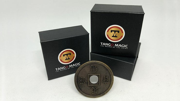 Dollar Size Chinese Coin, Brass (CH033) | Tango magic