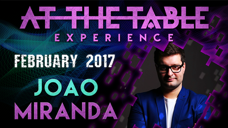 At The Table Live Lecture | João Miranda February 15th 2017 - (Download)