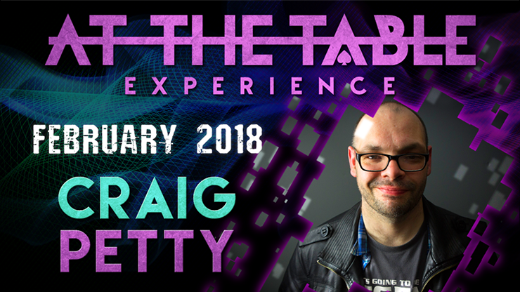 At The Table Live Lecture | Craig Petty February 7th 2018 - (Download)