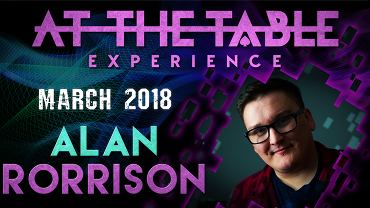 At The Table Live Lecture | Alan Rorrison 2 March 7th 2018 - (Download)