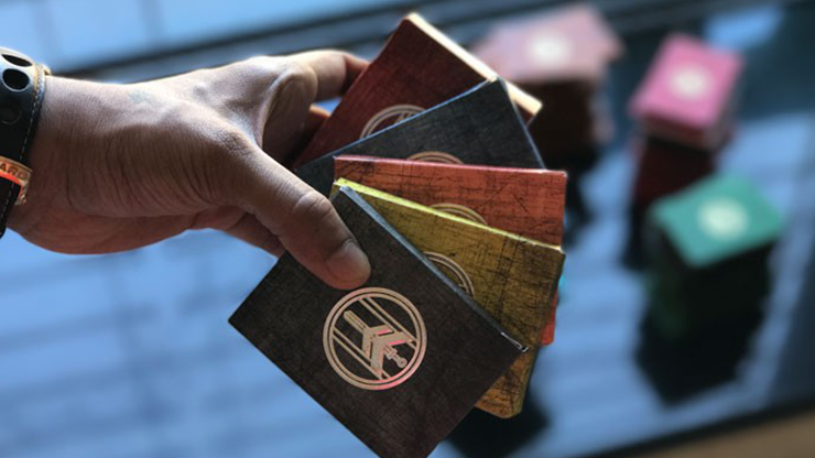 FIBER BOARDS Cardistry Trainers (Jasper Red) | Magic Encarta