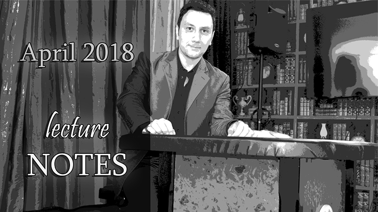 April 2018 Lecture Notes | Sandro Loporcaro (Amazo) - (Download)