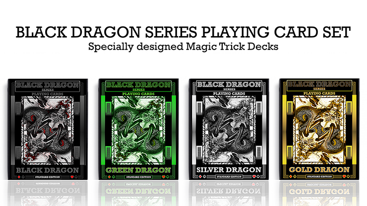 Silver Dragon (Standard Edition) Playing Cards | Craig Maidment