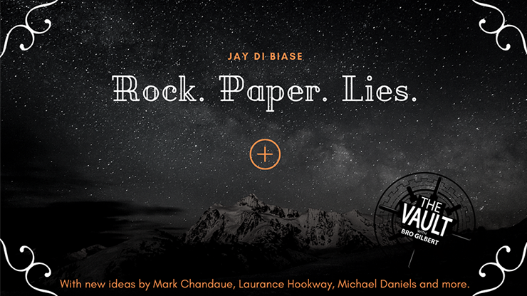 The Vault - Rock Paper Lies Plus | Jay Di Biase - (Download)