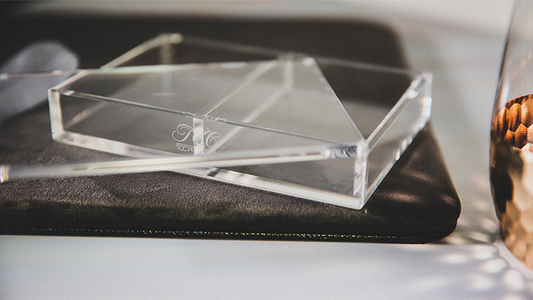 Crystal Playing Card Display 2 Deck Case | TCC