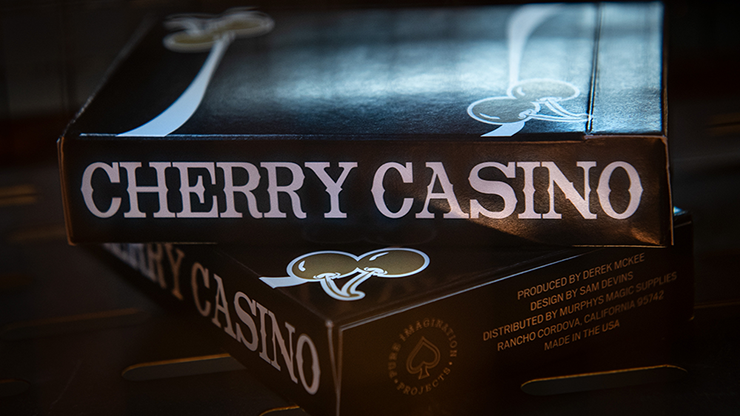 Cherry Casino (Monte Carlo Black and Gold) Playing Cards | Pure Imagination Projects