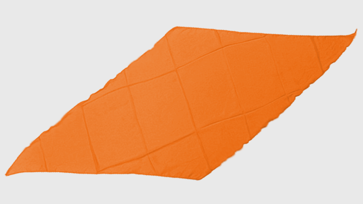 Diamond Cut Silk Scarf 45cm (orange) | Magic by Gosh