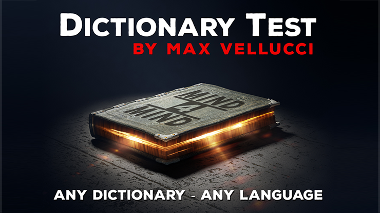 Dictionary Test | Max Vellucci - (Download)