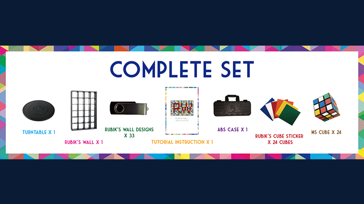 RUBIKS WALL Complete Set | Bond Lee