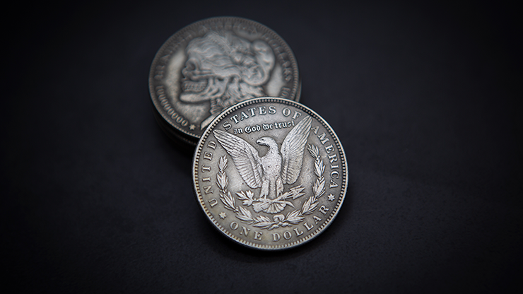 MORGAN SKULL HEAD COIN | Men Zi