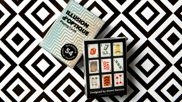 Illusion d'Optique Playing Cards | Art of Play