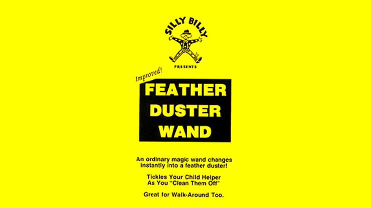Feather Duster Wand (rot) | Silly Billy