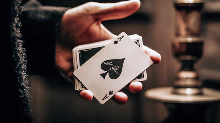 X Deck (Black) Playing Cards | Alex Pandarea