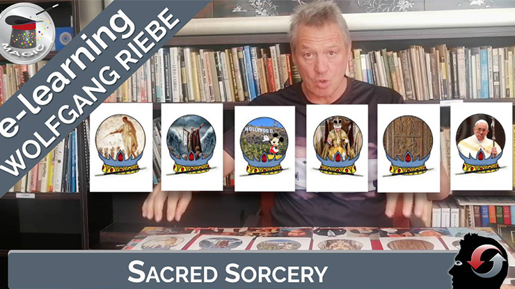 Sacred Sorcery: A Divine Prediction | Wolfgang Riebe -- (Download) (mixed media)