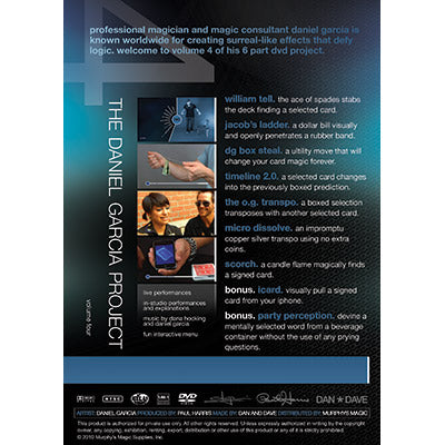 Paul Harris Presents Daniel Garcia Project Vol Vol.4 | Daniel Garcia - (DVD)