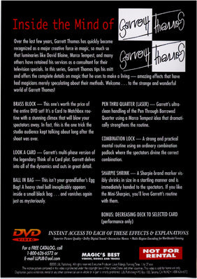 Inside the Mind of Garrett Thomas Vol. 3 - (DVD)