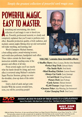 Easy to Master Card Miracles Vol. 7 | Michael Ammar - (DVD)