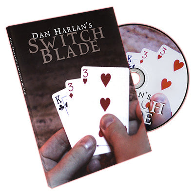 Switchblade (Red Back Bicycle, Gimmick and DVD) | Dan Harlan - (DVD)