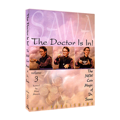 The Doctor Is In - The New Coin Magic of Dr. Sawa Vol 3 - (Download)