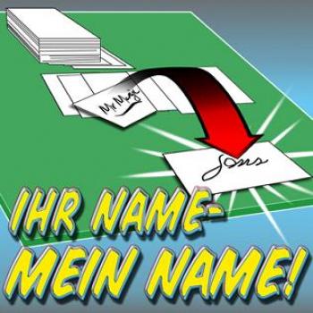 Your name - my name