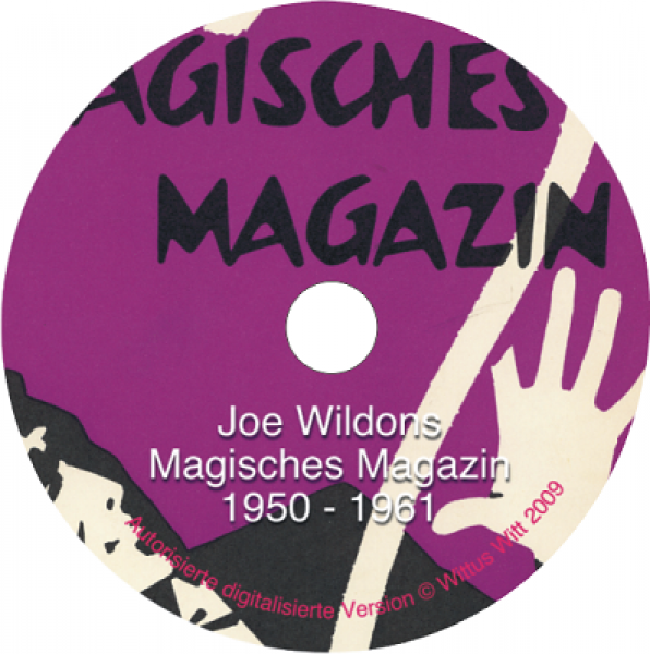 Magic Magazine - Joe Wildon on CD