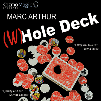 The (W)Hole Deck red | Marc Arthur & Kozmomagic
