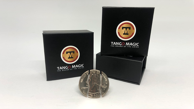 Folding Coin Quarter (D0021) (Traditional) | Tango Magic (D0021)