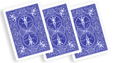 Assorted Blue Back Bicycle One Way Forcing Deck (assorted values)