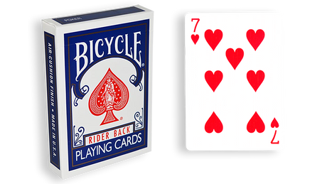 Blue One Way Forcing Deck (7h)