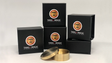 Okito Coin Box (BRASS w/Online Instructions)(B0028) One Dollar | Tango Magic 