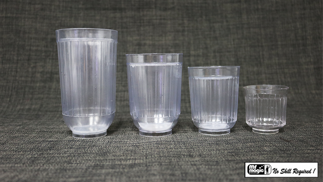 Diminishing Milk Glasses (multum in Parvo) | Mr. Magic