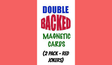 Magnetic Cards (2 pack/Red Jokers) | Chazpro Magic. 