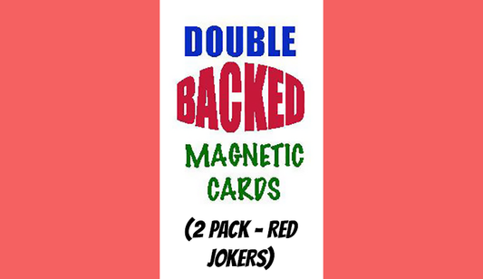 Magnetic Cards (2 pack/Red Jokers) | Chazpro Magic. 