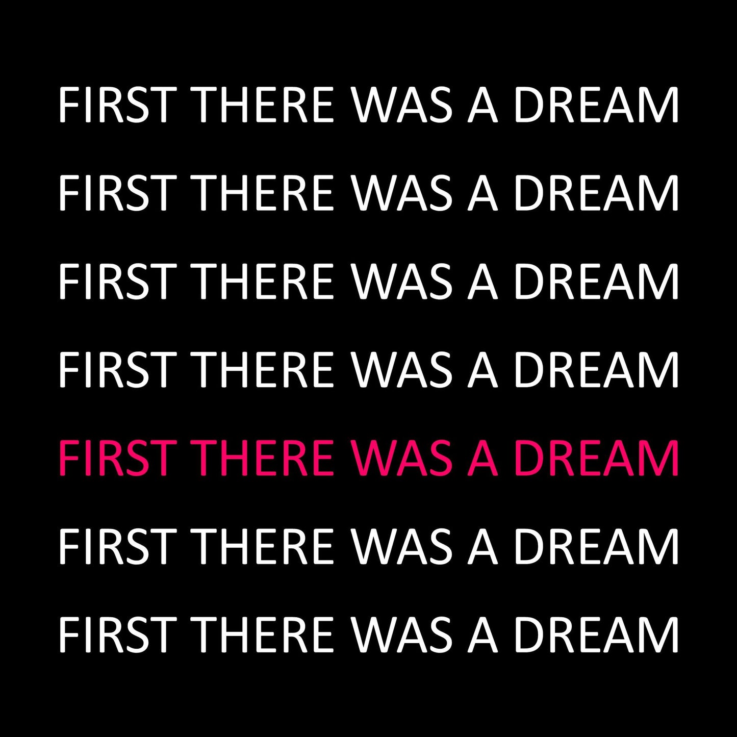 First there was a dream | Thomas Hierling
