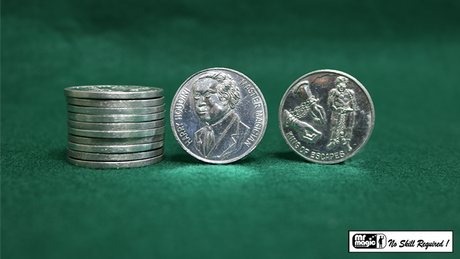 Houdini Palming Coins (12 pieces) | Mr. Magic