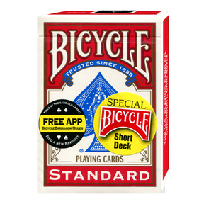 Bicycle Short Deck (Red) | US Playing Card Co.