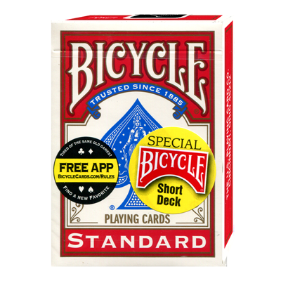 Bicycle Short Deck (Red) | US Playing Card Co.