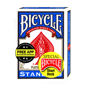 Bicycle Short Deck (Blue) | US Playing Card Co.