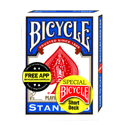 Bicycle Short Deck (Blue) | US Playing Card Co.