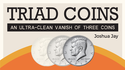 Triad Coins (Half Dollar) | Joshua Jay and Vanishing Inc.
