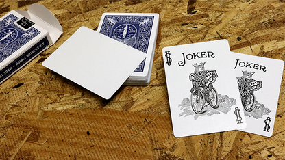 Bicycle Maiden Back (Blue) | US Playing Card Co