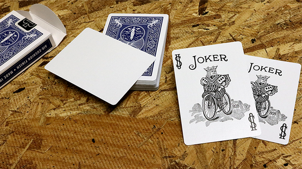 Bicycle Maiden Back (Blue) | US Playing Card Co