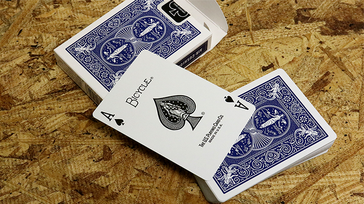 Bicycle Maiden Back (Blue) | US Playing Card Co