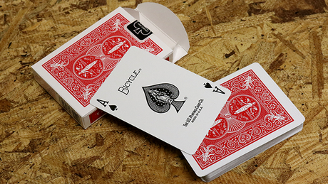 Bicycle Maiden Back (Red) | US Playing Card Co