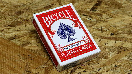 Bicycle Maiden Back (Red) | US Playing Card Co
