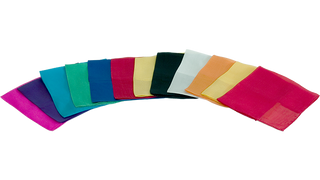 Silks 12 inch 12 Pack (Assorted) Magic | Gosh 