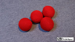 Crochet Balls (Red 1.75 inch) | Mr. Magic 