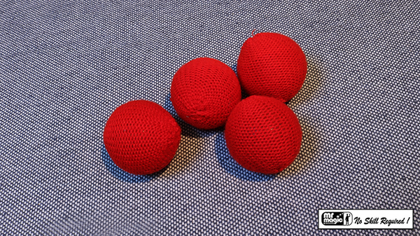 Crochet Balls (Red 2 inch) | Mr. Magic 